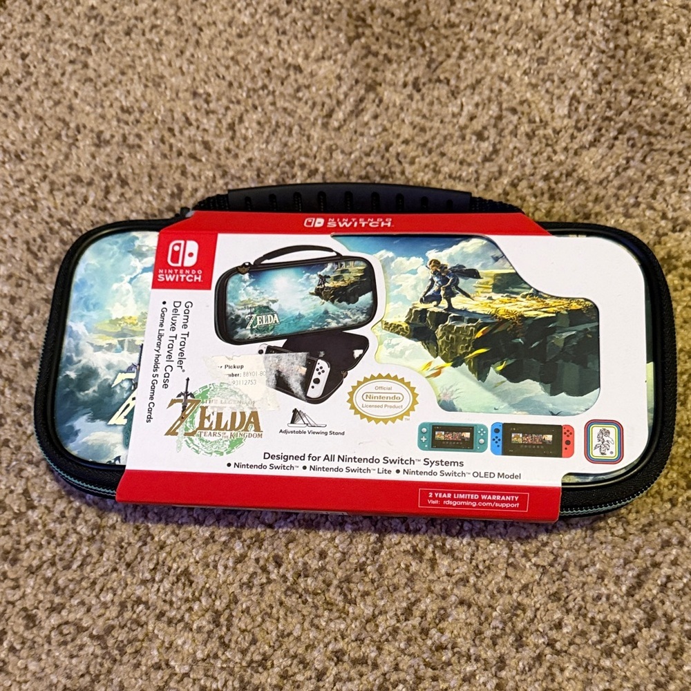 Nintendo Switch Zelda Adventure Case - Multicolor